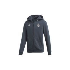 Bluzy dresowe Dziecko adidas Bluza z kapturem Real Madryt. Szare bluzy chłopięce marki Adidas, z dresówki, z kapturem. Za 229,00 zł.