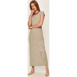Fila - Koszula nocna. Szare piżamy damskie Fila, s, z nadrukiem, z elastanu, z krótkim rękawem, krótkie. W wyprzedaży za 139,90 zł.