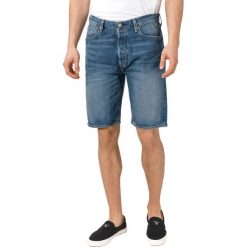 Levi's 501 Szorty Niebieski. Niebieskie spodenki i szorty męskie Levi's®, s, bez wzorów, z elastanu. Za 240,95 zł.