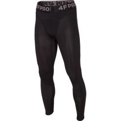 Bielizna baselayer 4FPro SPMF403 - głęboka czerń. Czarna spodnie męskie 4f, m, bez wzorów, z satyny. W wyprzedaży za 79,99 zł.