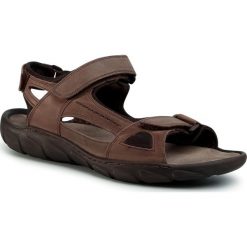 Sandały LASOCKI FOR MEN - MI08-C271-726-31 Brown. Pomarańczowe klapki męskie Lasocki For Men, bez wzorów, ze skóry. Za 119,99 zł.