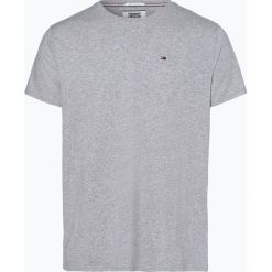 Tommy Jeans - T-shirt męski, szary. Szare t-shirty męskie Tommy Jeans, m, bez wzorów, z bawełny, bez kołnierzyka. Za 99,95 zł.