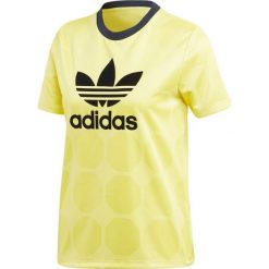 Adidas Koszulka damska Fashion League Jaguard Slim żółta r. 34 (CE3716). Żółte bluzki damskie marki Adidas. Za 151,82 zł.