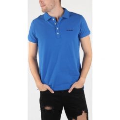 Diesel T-Heal-Broken Polo Koszulka Niebieski. Niebieskie podkoszulki męskie Diesel, s, bez wzorów, z bawełny, bez rękawów. Za 343,95 zł.