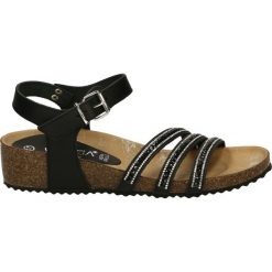 Rzymianki damskie: Sandały - 2855 PEL NERO