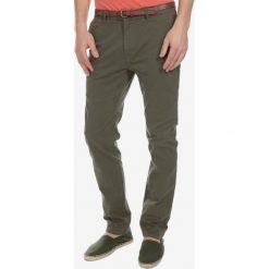 Scotch & Soda Spodnie Zielony. Zielone spodnie męskie Scotch & Soda, w paski, z elastanu. Za 421,95 zł.