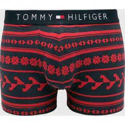 Tommy Hilfiger - Bokserki. Czarne bokserki męskie marki TOMMY HILFIGER, z bawełny. Za 129,90 zł.