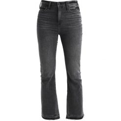 Boyfriendy damskie: Abercrombie & Fitch ANKLE Jeansy Bootcut washed black