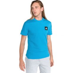 Adidas Performance ID 3-Stripes Koszulka Niebieski. Niebieskie podkoszulki męskie s, z nadrukiem, z bawełny, krótkie. Za 154,95 zł.