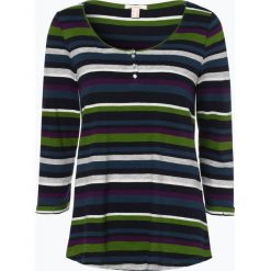 Esprit Casual - Koszulka damska, zielony. Zielone bluzki damskie marki Esprit Casual, s, w paski, casualowe, bez kołnierzyka. Za 39,95 zł.