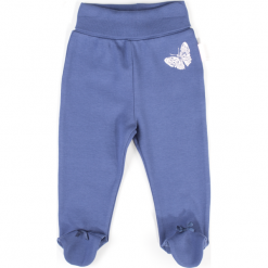 Leginsy. Niebieskie bielizna dziewczęca BUTTERFLY, z bawełny. Za 29,90 zł.