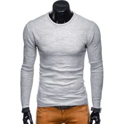Odzież: SWETER MĘSKI E115 - SZARY