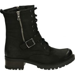 Botki - 1403201 BLACK. Czarne botki damskie skórzane marki Venezia. Za 379,00 zł.