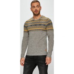 Blend - Sweter. Szare swetry klasyczne męskie Blend, l, z dzianiny, z okrągłym kołnierzem. W wyprzedaży za 149,90 zł.
