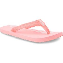 Japonki PUMA - Epic Flip V2 360248 23 Soft Fluo Peach/Puma White. Różowe klapki damskie Puma, bez wzorów, z tworzywa sztucznego, bez obcasa. W wyprzedaży za 79,99 zł.