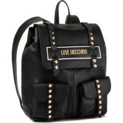 Plecak LOVE MOSCHINO - JC4265PP08KK100A Nero. Czarne plecaki damskie Love Moschino, bez wzorów, ze skóry, klasyczne. Za 1569,00 zł.