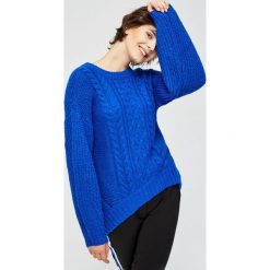 Sweter bufiaste rękawy. Swetry damskie Moodo, s, bez wzorów, bez rękawów, bez kaptura. Za 35,99 zł.