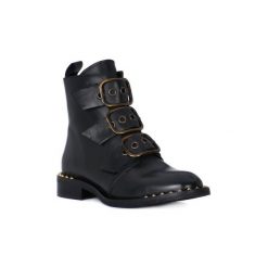 Botki damskie: Botki Juice Shoes TACCO BLACK