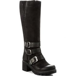 Kozaki SIMEN - 8446 G.Nero S04. Czarne buty zimowe damskie marki Kazar, ze skóry, na wysokim obcasie. W wyprzedaży za 359,00 zł.