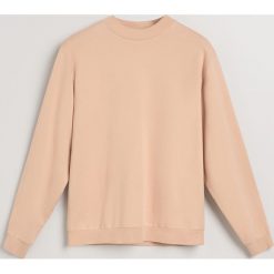 Bluza z bawełny organicznej - Beżowy. Brązowe bluzy damskie bez kaptura Reserved, s, bez wzorów, z bawełny, bez kołnierzyka, bez rękawów. Za 119,99 zł.