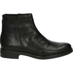 Botki męskie - 7601 NEW BLAC. Czarne botki męskie Venezia, ze skóry. Za 199,00 zł.