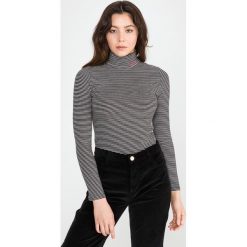 Levi's® Knit Koszulka Czarny Biały. Czarne koszulki damskie s, w paski, z elastanu, bez kołnierzyka, z długim rękawem. Za 206,95 zł.