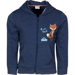 TXM BLUZA NIEMOWLĘCA CHŁOPIĘCA SPORT 80 NIEBIESKI. Niebieskie bluzy niemowlęce TXM, bez wzorów, sportowe, bez rękawów, bez kaptura. Za 14,99 zł.