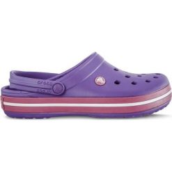Crocs 11016-59X Neon Purple Candy Pink, chodaki. Różowe klapki damskie Crocs, bez wzorów, z tworzywa sztucznego, bez obcasa. Za 149,00 zł.