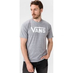 Vans Classic Heather Koszulka Szary. Szare podkoszulki męskie Vans, xs, z haftami, z bawełny, bez kołnierzyka, z krótkim rękawem, krótkie. Za 152,95 zł.