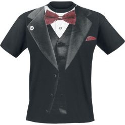 Outer Vision Smoking T-Shirt czarny. Czarne t-shirty męskie z nadrukiem marki Outer Vision, xl. Za 94,90 zł.
