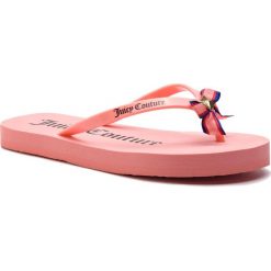 Japonki JUICY COUTURE BLACK LABEL - Whimsy JB343 Preppy Pink. Różowe klapki damskie Juicy Couture Black Label, bez wzorów, z tworzywa sztucznego, bez obcasa. W wyprzedaży za 179,00 zł.