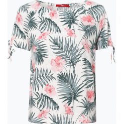S.Oliver - T-shirt damski, beżowy. Brązowe t-shirty damskie S.Oliver, s, bez wzorów, casualowe, bez kołnierzyka. Za 79,95 zł.