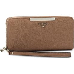 Portfele damskie: Duży Portfel Damski GUESS – Lou Lou (VG) Slg SWVG69 55460 TAN