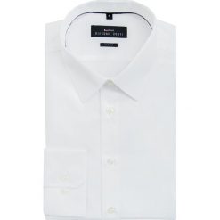 Koszula SIMONE SLIM KDBS000001. Białe koszule męskie Giacomo Conti, m, bez wzorów, z bawełny, eleganckie, z klasycznym kołnierzykiem, bez rękawów. Za 199,00 zł.