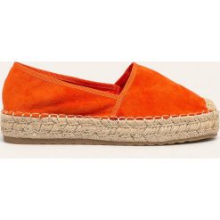 Answear - Espadryle Guapissima. Pomarańczowe espadryle damskie ANSWEAR, bez wzorów, z gumy, bez obcasa, na obcasie. W wyprzedaży za 74,90 zł.