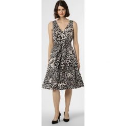 Esprit Collection - Sukienka damska, czarny. Czarne sukienki damskie Esprit Collection, w paski, bez kołnierzyka, bez rękawów, midi, rozkloszowane. Za 149,95 zł.