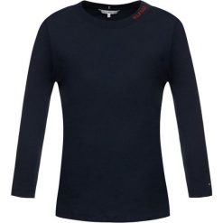 Bluzka TOMMY HILFIGER Lola WW0WW25911. Niebieskie bluzki damskie TOMMY HILFIGER, s, bez wzorów, z bawełny, bez kołnierzyka, bez rękawów. W wyprzedaży za 149,00 zł.