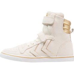 Trampki chłopięce: Hummel SLIMMER STADIL METALLIC Tenisówki i Trampki wysokie pristine white