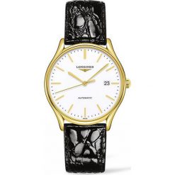 LONGINES Les GRANDES Lyre L4.960.2.12.2. Białe zegarki męskie marki LONGINES, ze stali. Za 4880,00 zł.