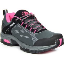 Buty trekkingowe damskie: Buty sportowe damskie trekkingowe szare lekkie Hasby