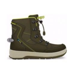 Buty trekkingowe damskie: BEJO Buty dziecięce Lappi Dark Khaki/Lime r. 37