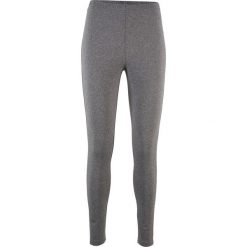 Legginsy ocieplane bonprix szary melanż. Szare legginsy bonprix, melanż. Za 44,99 zł.