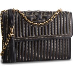 Torebka TORY BURCH - Convertible Shoulder Bag 5231 Black 001. Czarne torebki klasyczne damskie Tory Burch, bez wzorów, ze skóry, wizytowe, bez dodatków. Za 2829,00 zł.