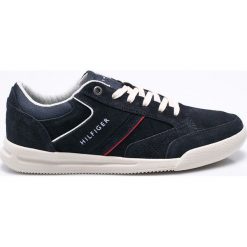 Tommy Hilfiger - Buty. Szare buty skate męskie TOMMY HILFIGER, z materiału, na sznurówki. W wyprzedaży za 349,90 zł.