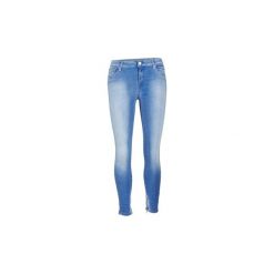 Jeansy slim fit Replay CHERILYN. Niebieskie jeansy damskie Replay, bez wzorów, z jeansu. W wyprzedaży za 433,30 zł.