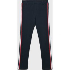 Blukids - Legginsy dziecięce 140-170 cm. Niebieskie spodnie dziewczęce Blukids, bez wzorów, z elastanu, casualowe. W wyprzedaży za 39,90 zł.