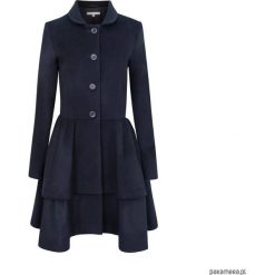 Płaszcze damskie pastelowe: Płaszcz z kaszmirem Greta/Navy