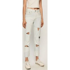 Levi's - Jeansy 501. Niebieskie jeansy damskie Levi's®, s, z podwyższonym stanem. Za 499,90 zł.