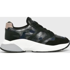 Answear - Buty Moow. Czarne buty sportowe damskie ANSWEAR, bez wzorów, z materiału, sportowe. W wyprzedaży za 129,90 zł.