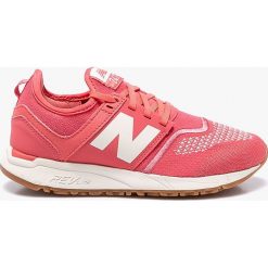 New Balance - Buty WRL247TF. Różowe buty sportowe damskie marki New Balance, z materiału. W wyprzedaży za 299,90 zł.